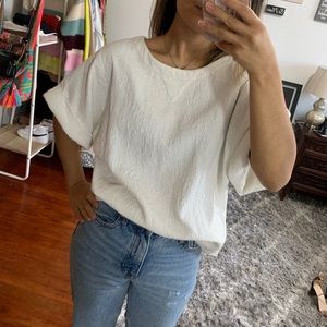 Zara Trafaluc White tshirt